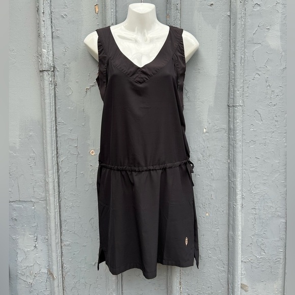 Indygena Burok sleeveless black shift dress, Small - Picture 2 of 11